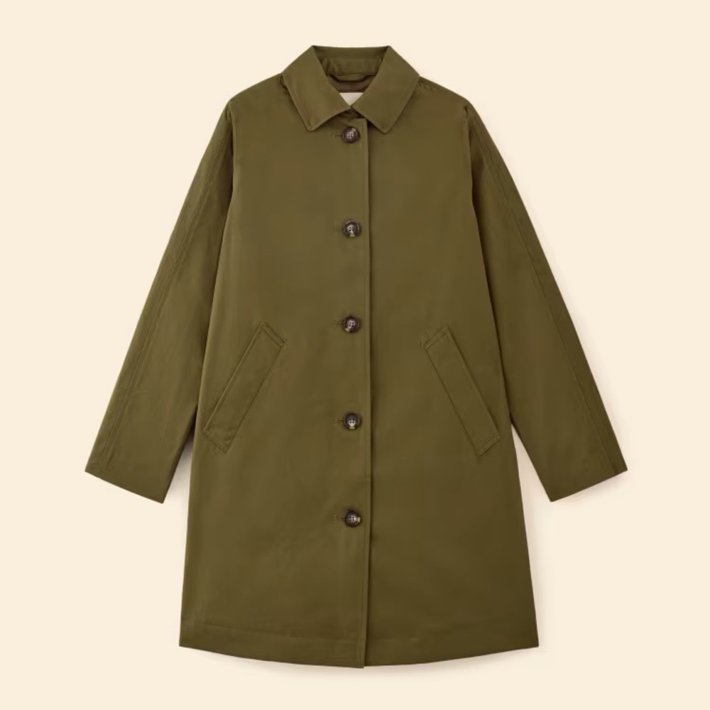 Everlane Mac Coat - Beech - Size 00